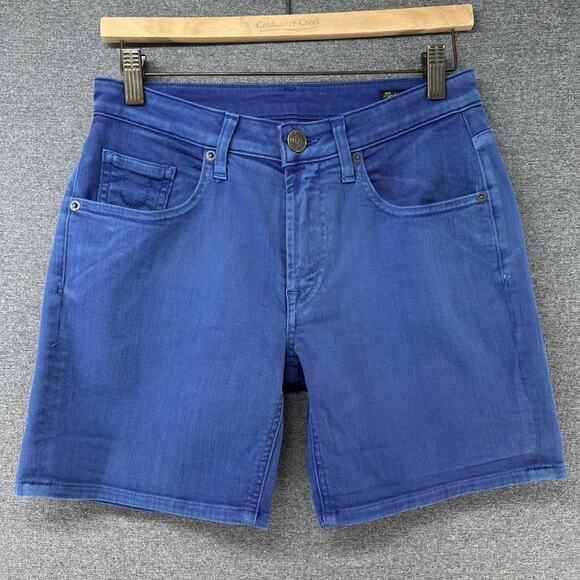 True Religion Shorts Women's 26 Blue Denim Style: Lauren Made in Italy w/ Tags - Picture 1 of 13